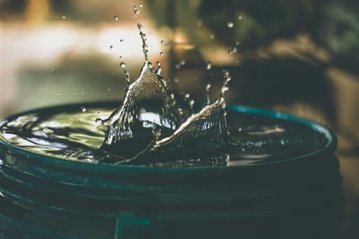 Plaats een regenton in je tuin