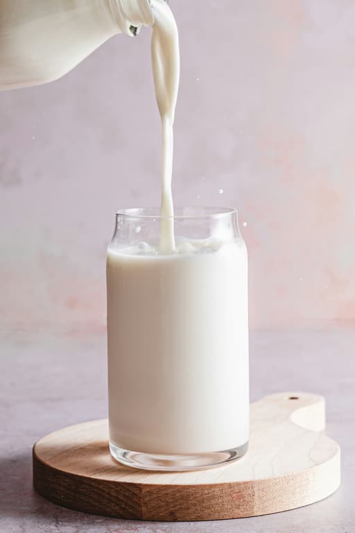 Vervang koemelk door plantaardige melk