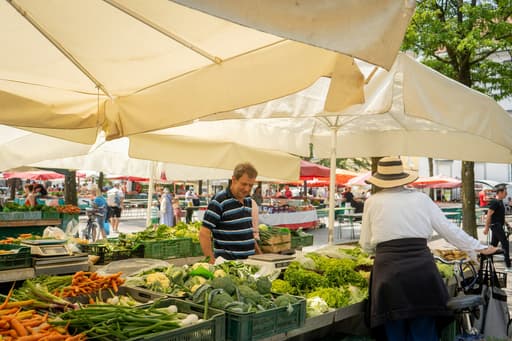 Biologische Versmarkt Nieuwmarkt